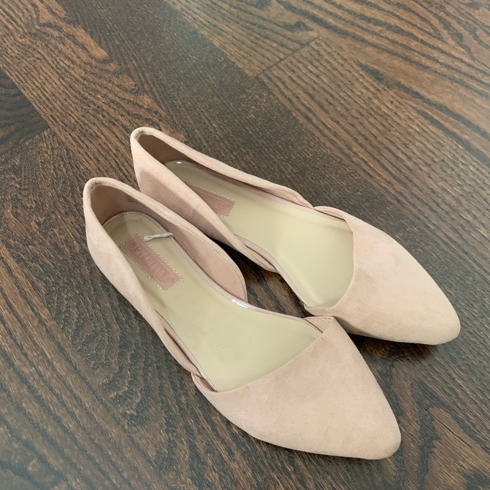 Blush flats